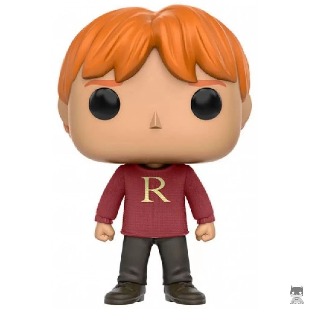 Figura Funko Pop! Ron Weasley con jersey (Harry Potter)