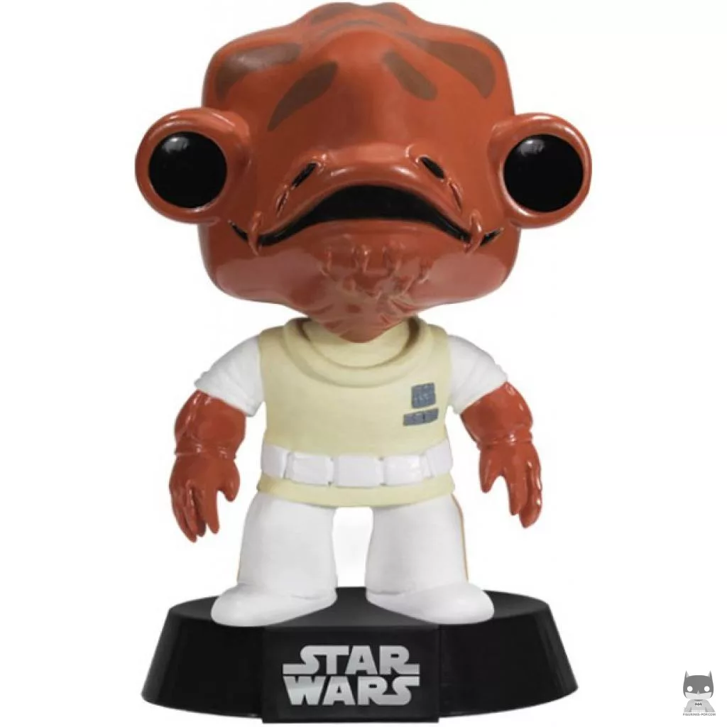 Figura Funko Pop! Almirante Ackbar (Star Wars: Episodio I, La amenaza fantasma)