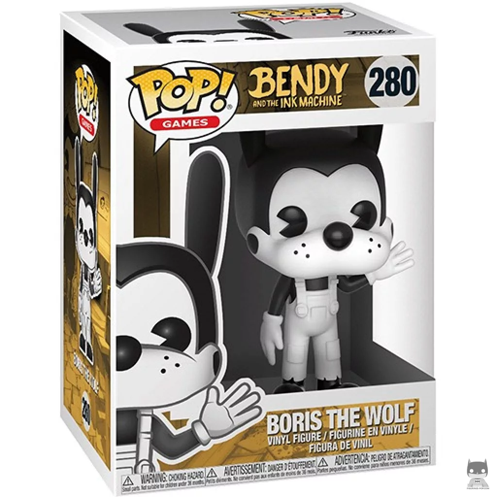Figura Funko Pop! Boris el Lobo en su caja