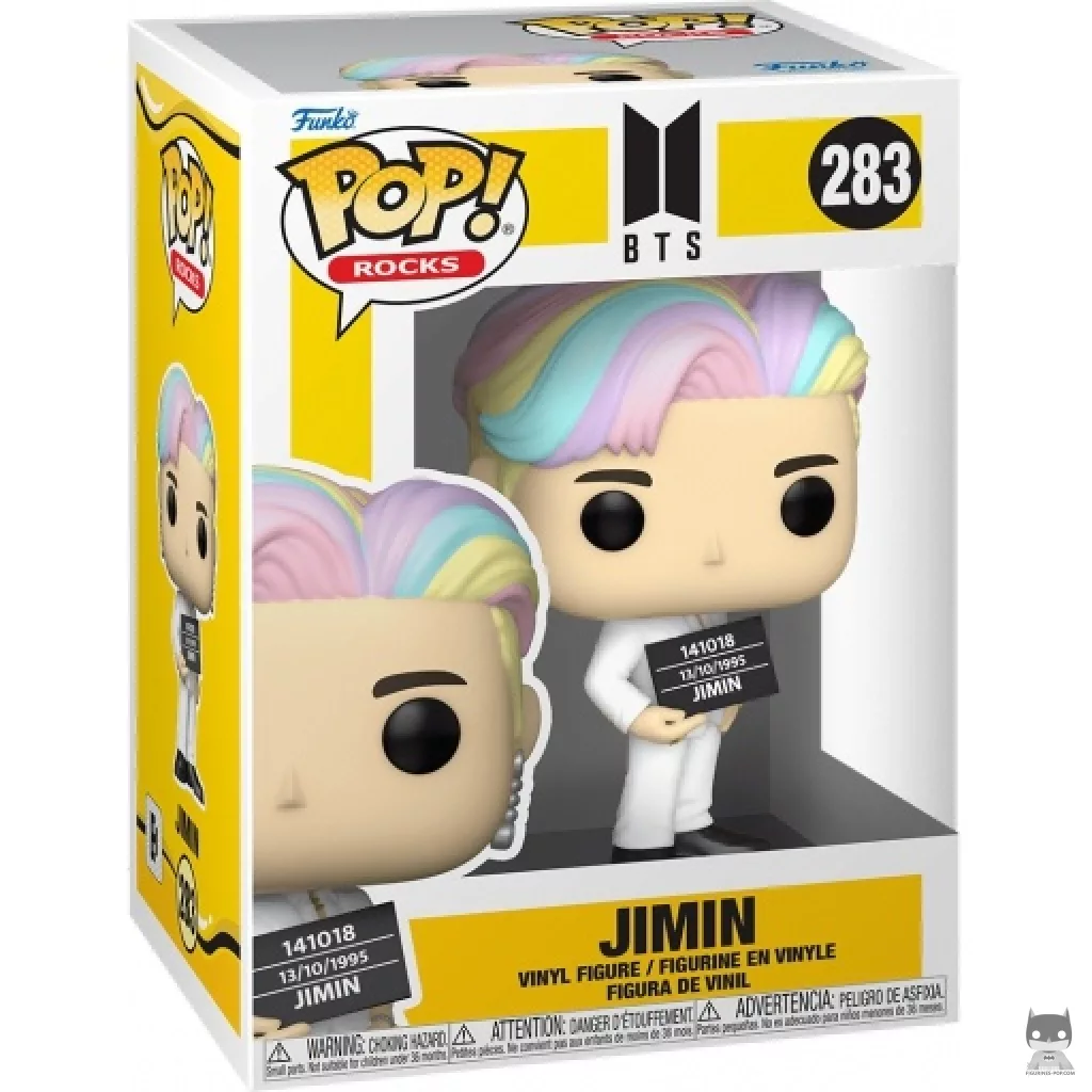 Figura Funko Pop! Jimin (Mantequilla) en su caja