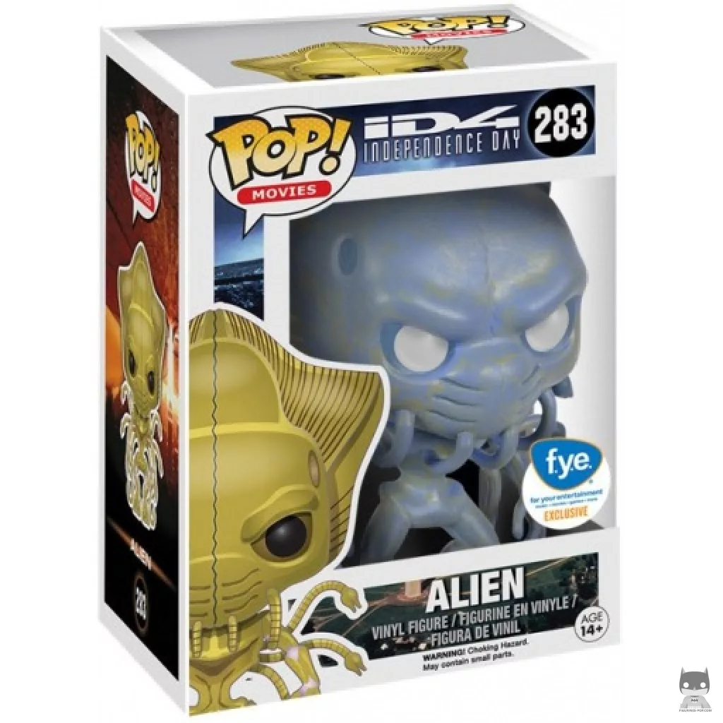 Figura Funko Pop! Alien (Azul) en su caja