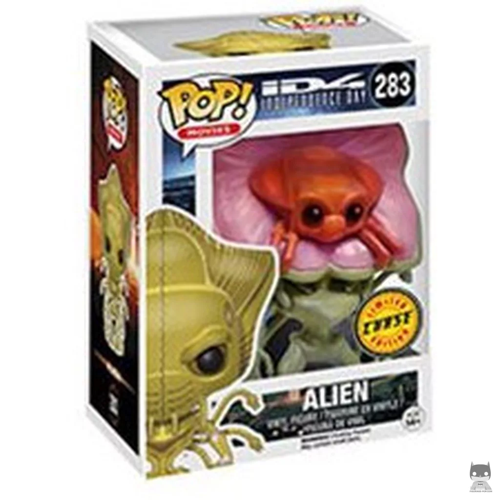 Figura Funko Pop! Alien (Chase) en su caja