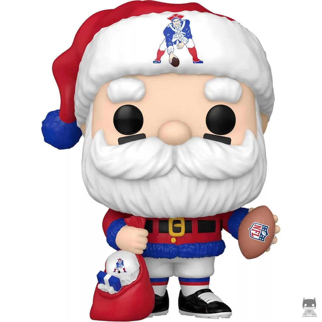 Figura Funko Pop! Papá Noel de los Patriots (NFL)