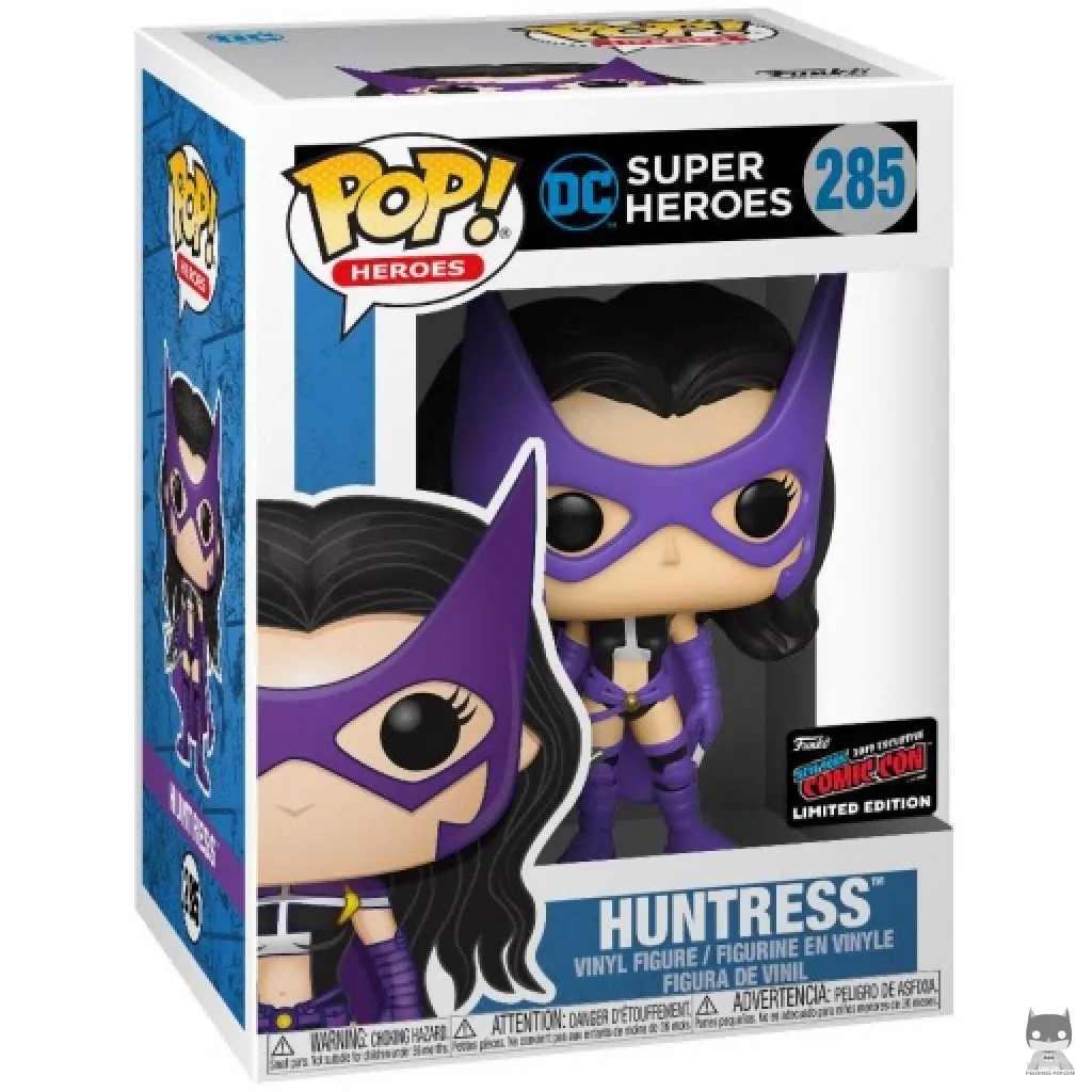 Figura Funko Pop! Cazadora en su caja