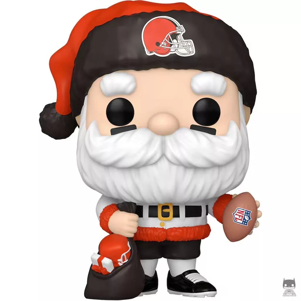 Figura Funko Pop! Papá Noel de los Browns (NFL)