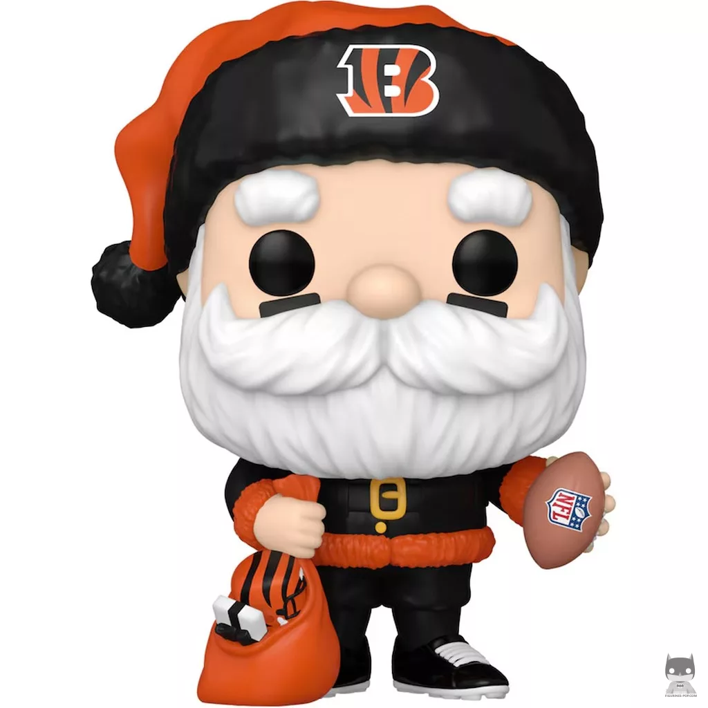 Figura Funko Pop! Papá Noel de los Bengals (NFL)