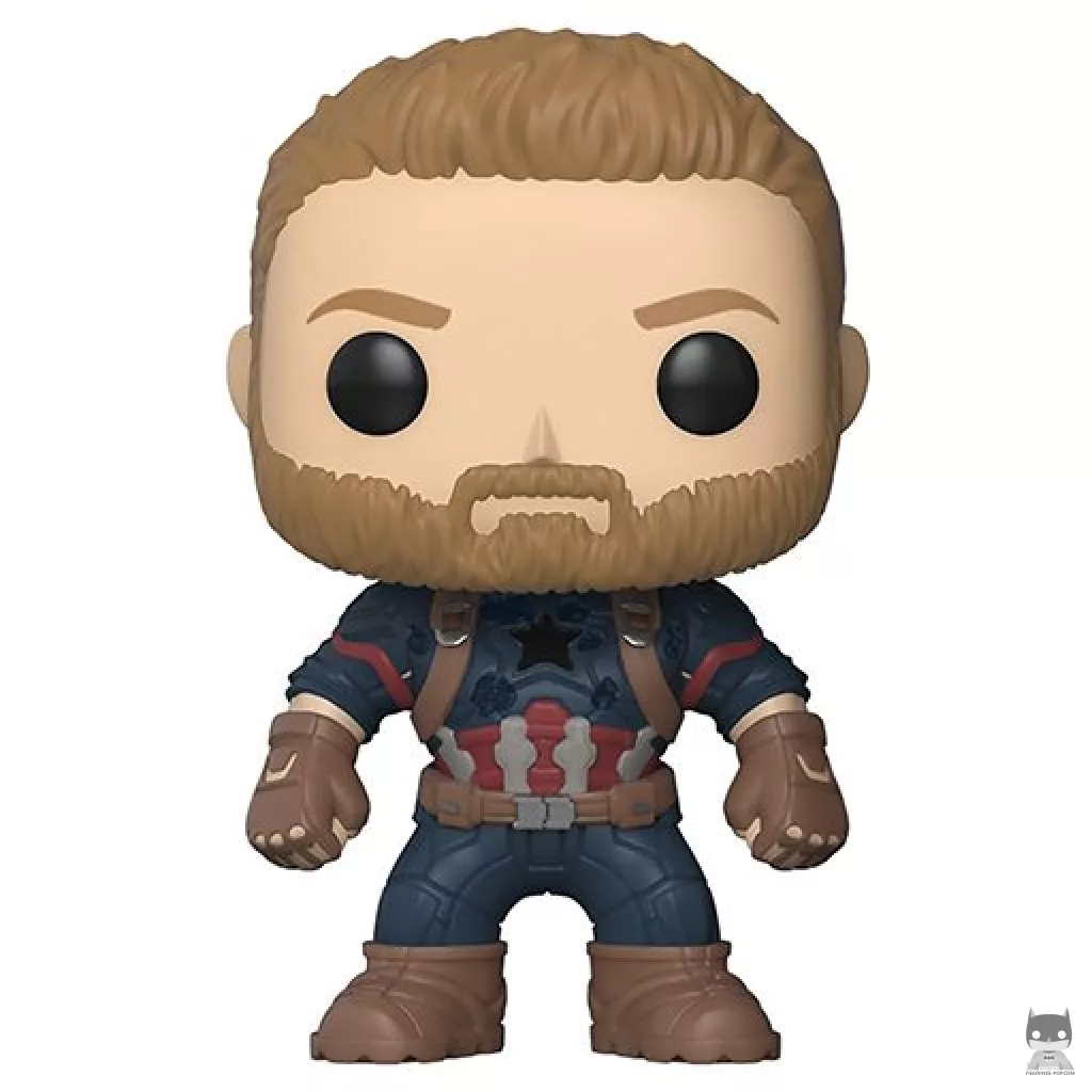 Figura Funko Pop! Capitán América (Vengadores: Infinity War)