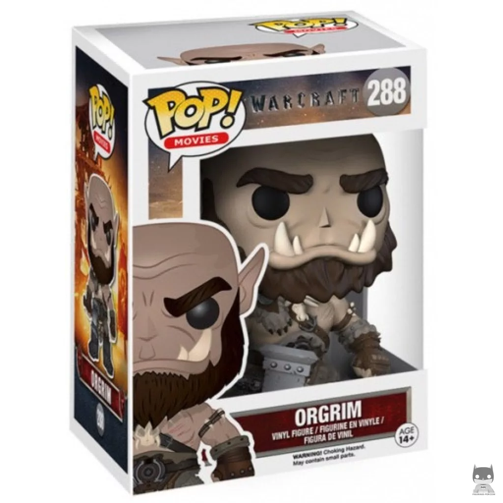 Figura Funko Pop! Orgrim en su caja