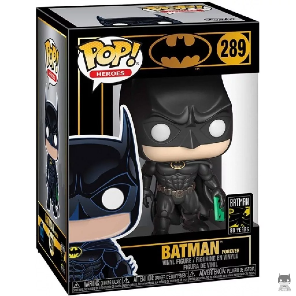 Figura Funko Pop! Batman Forever en su caja