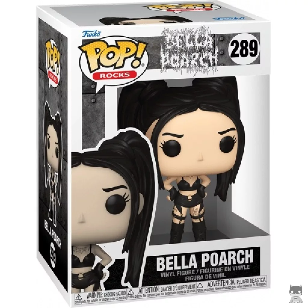 Figura Funko Pop! Bella Poarch en su caja