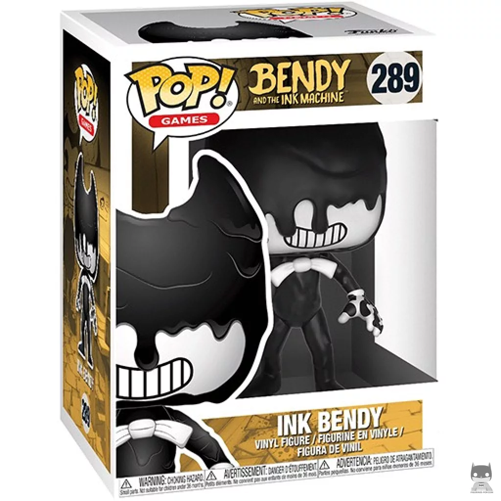 Figura Funko Pop! Bendy de tinta en su caja