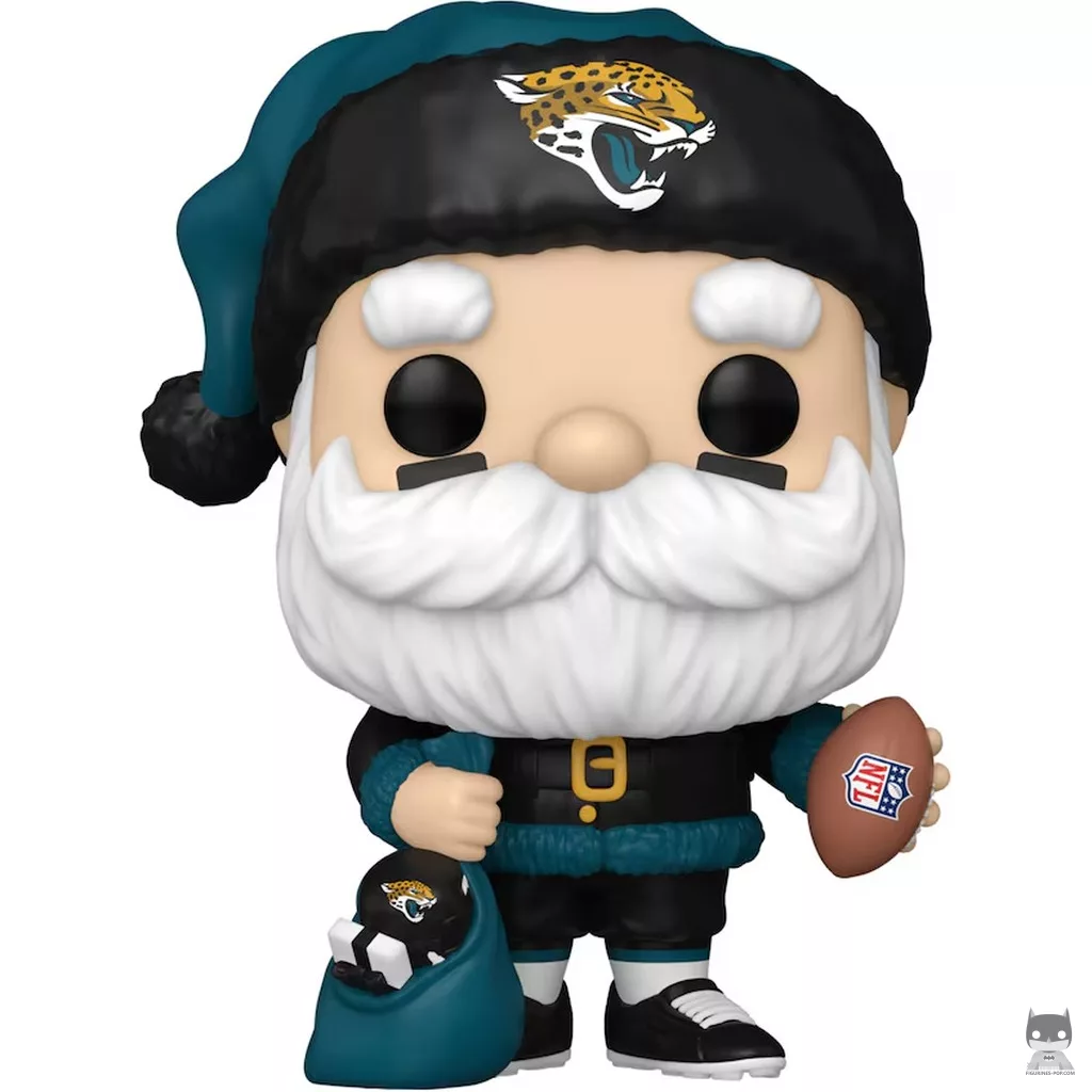 Figura Funko Pop! Papá Noel de los Jaguars (NFL)