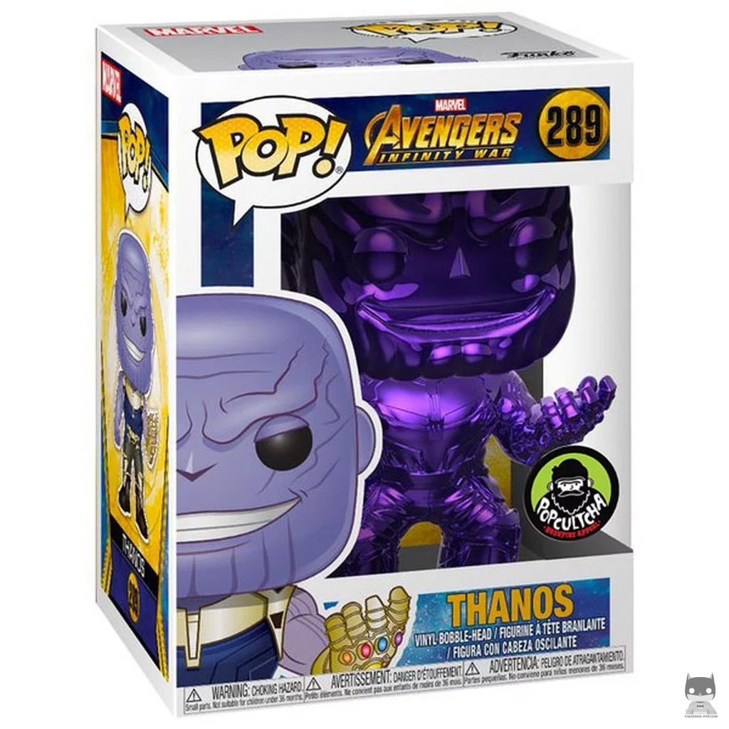Figura Funko Pop! Thanos en su caja