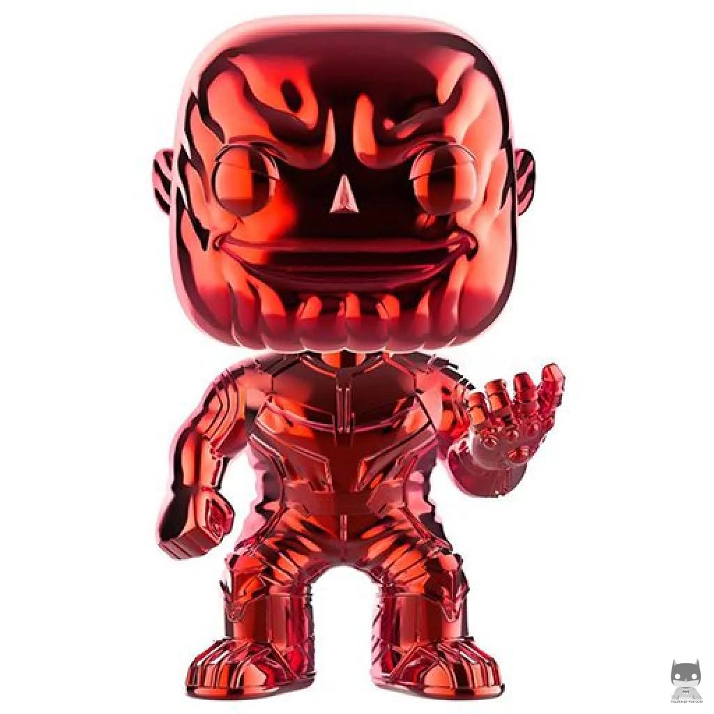 Figura Funko Pop! Thanos (Rojo cromado) (Vengadores: Infinity War)