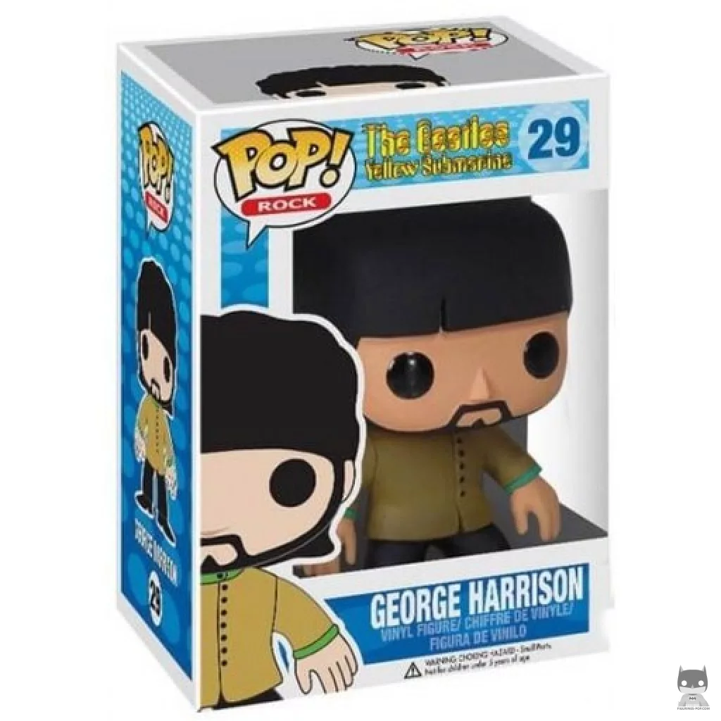 Figura Funko Pop! George Harrison en su caja