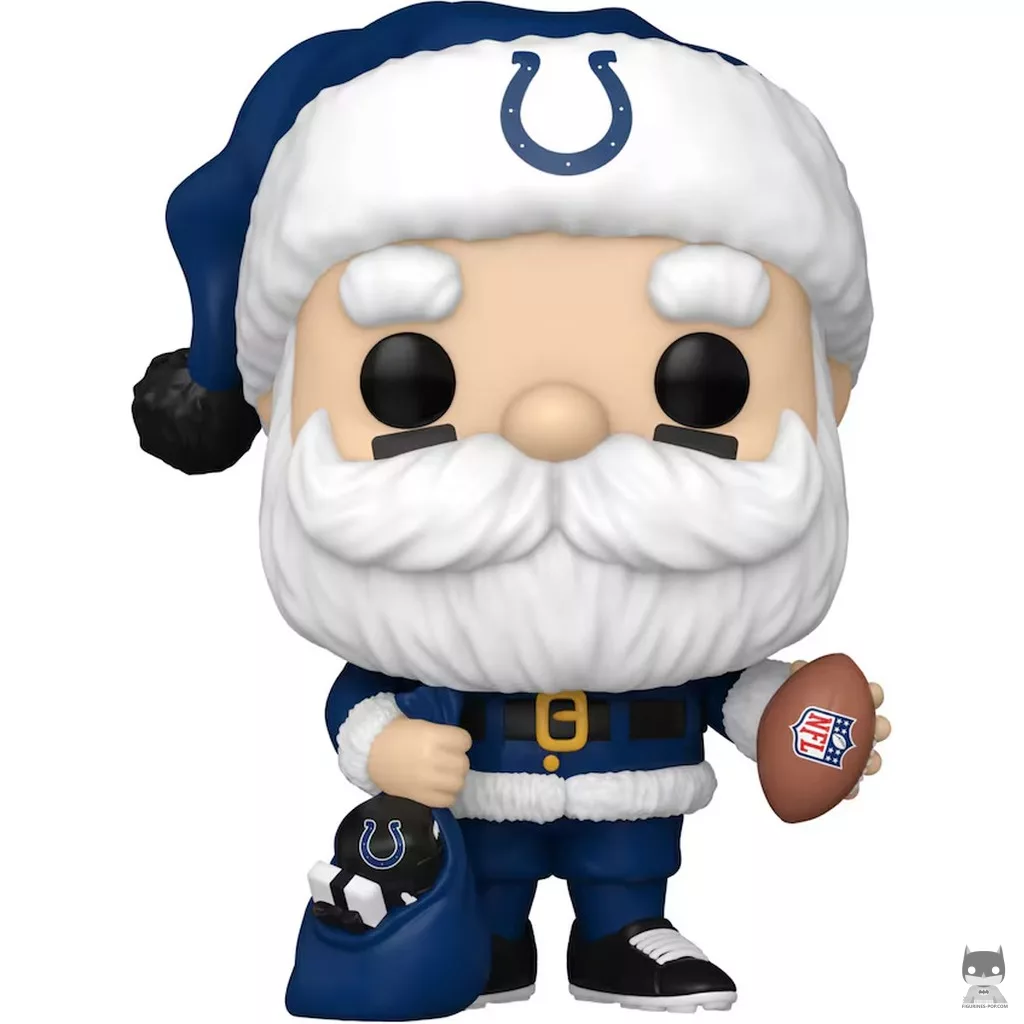 Figura Funko Pop! Papá Noel de los Colts (NFL)