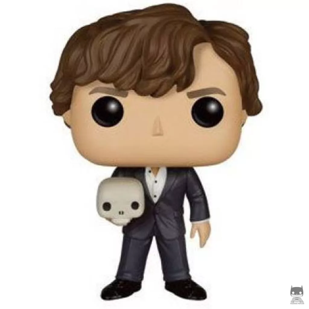 Figura Funko Pop! Sherlock Holmes (con calavera) (Sherlock)