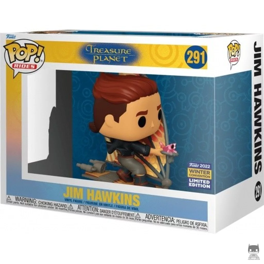 Figura Funko Pop! Jim Hawkins en su caja
