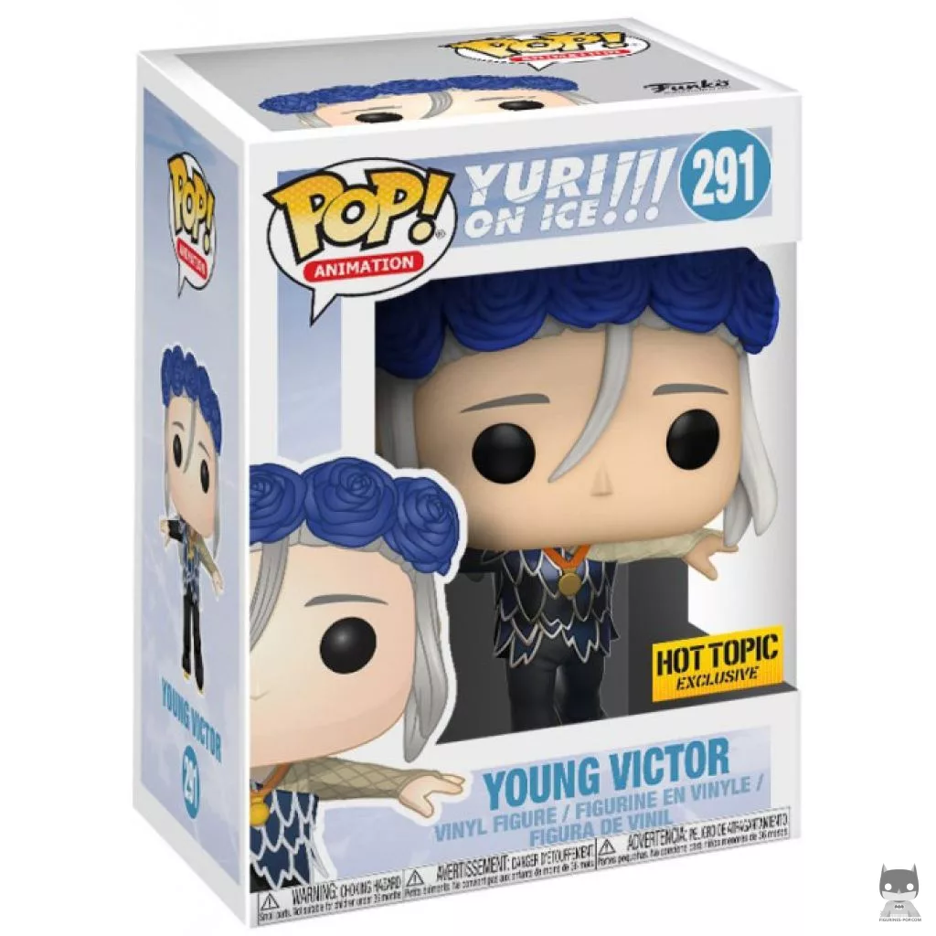 Figura Funko Pop! Victor joven en su caja