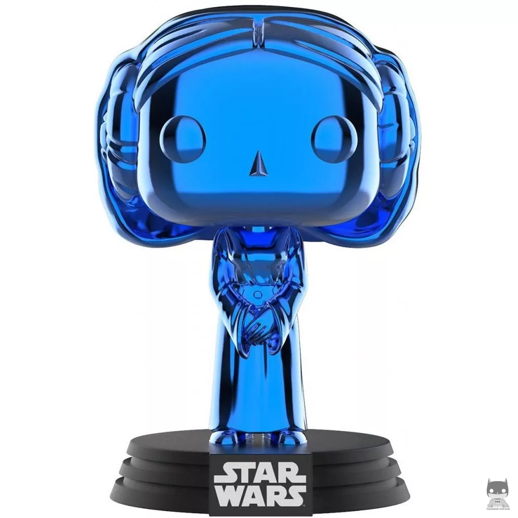 Figura Funko Pop! Princesa Leia (Azul) (Star Wars: Episodio VI, El retorno del Jedi)