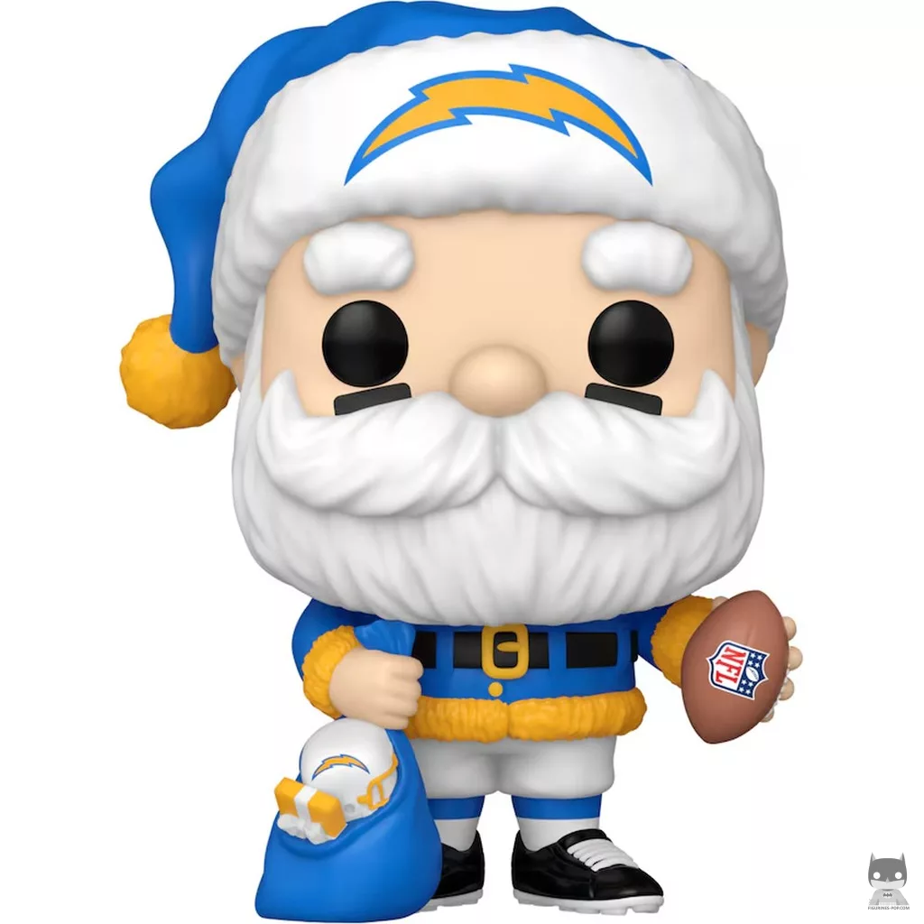 Figura Funko Pop! Papá Noel de los Chargers (NFL)