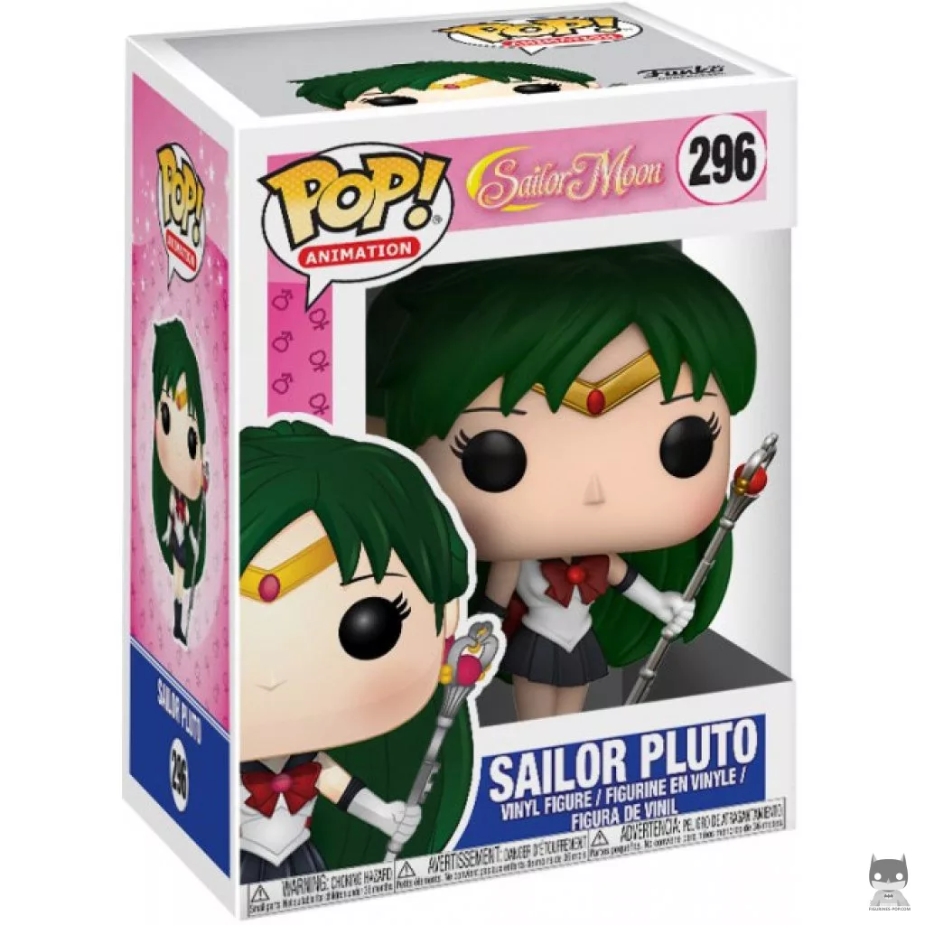 Figura Funko Pop! Sailor Pluto en su caja