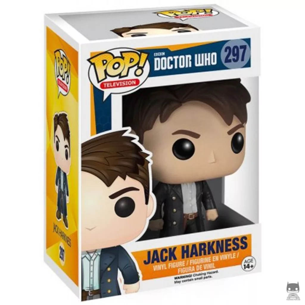 Figura Funko Pop! Jack Harkness en su caja