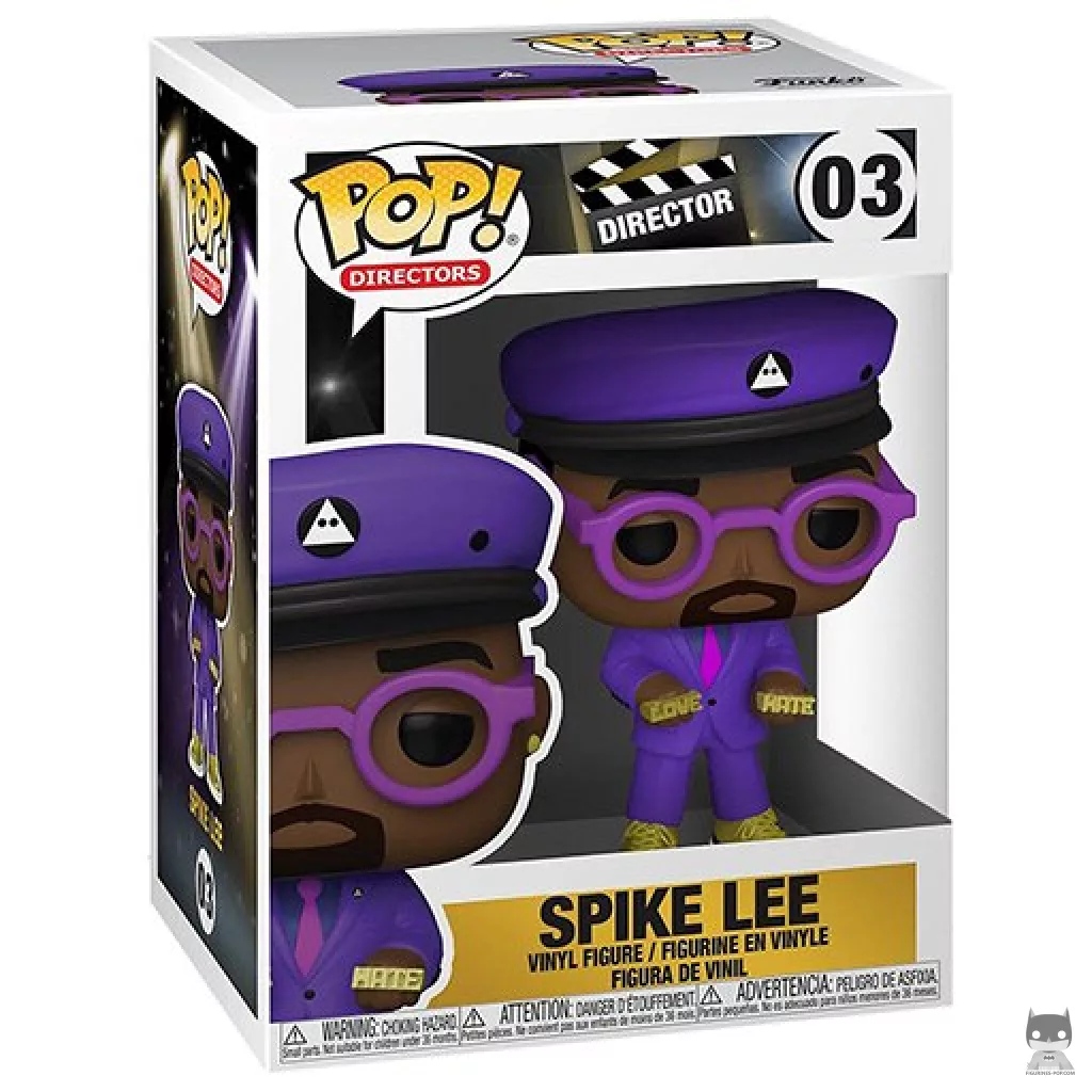 Figura Funko Pop! Spike Lee en su caja