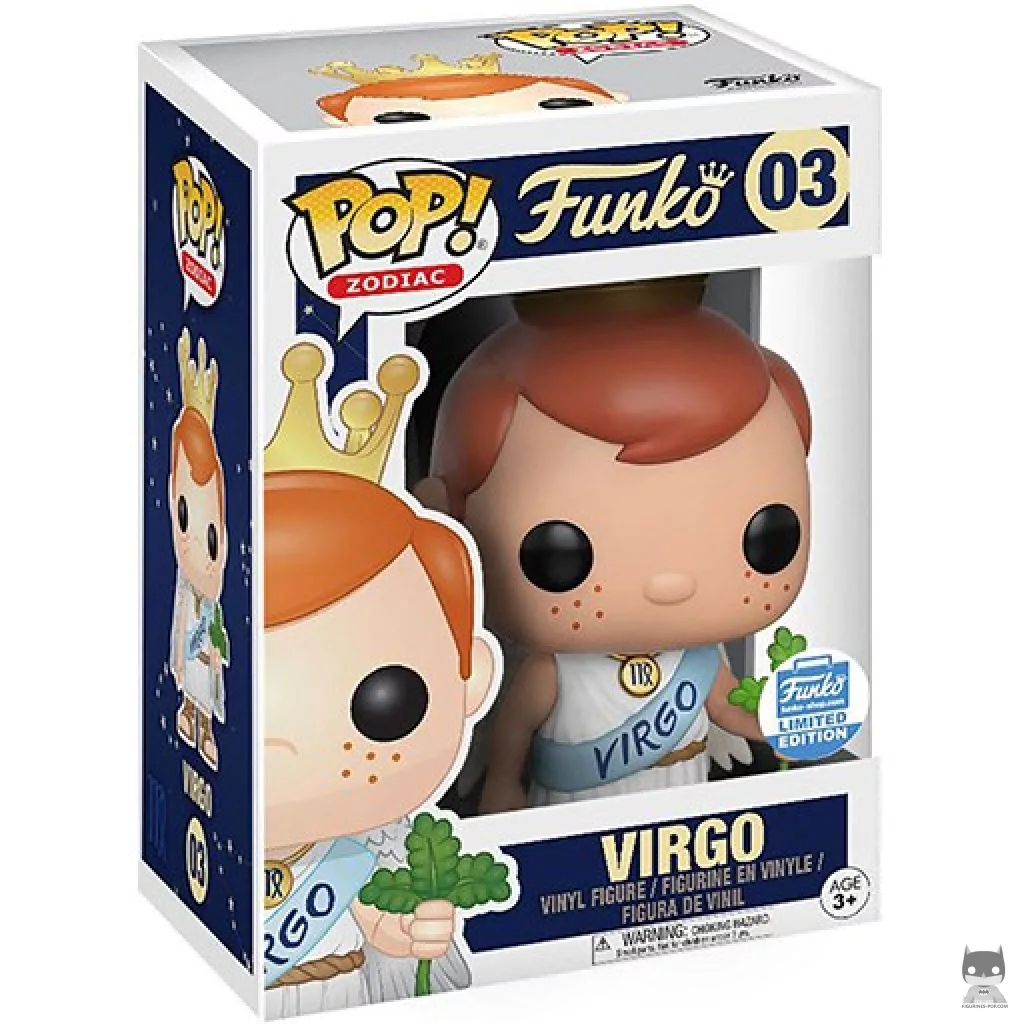 Figura Funko Pop! Virgo (Zodiaco) en su caja