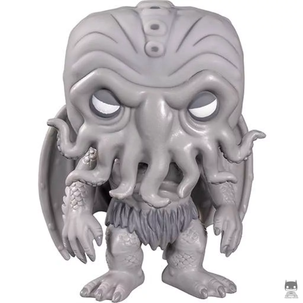 Figura Funko Pop! Cthulhu (Blanco y negro) (HP Lovecraft)
