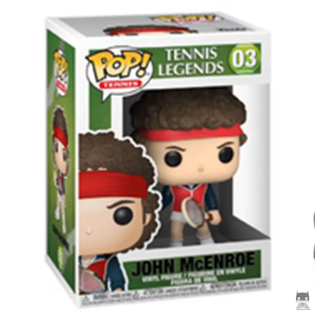 Figura Funko Pop! John McEnroe en su caja