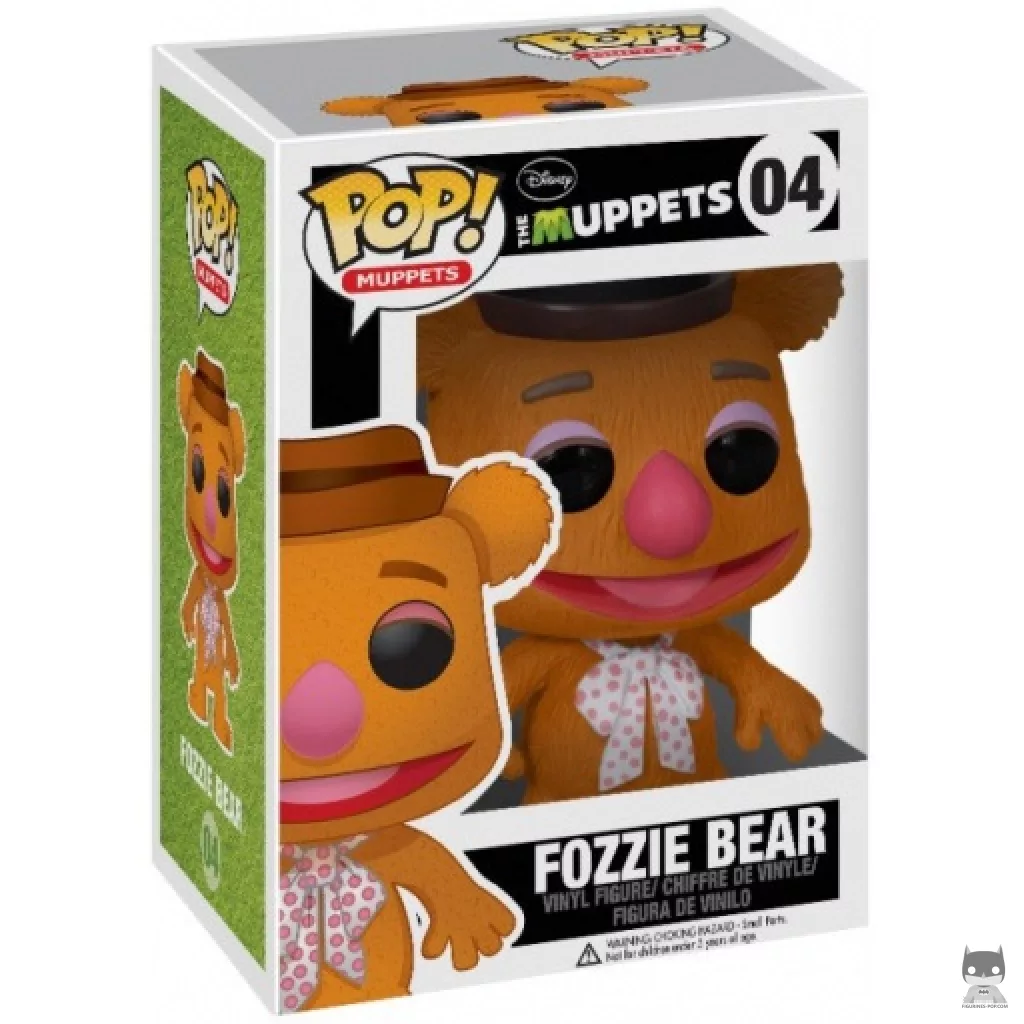 Figura Funko Pop! Fozzie Bear en su caja