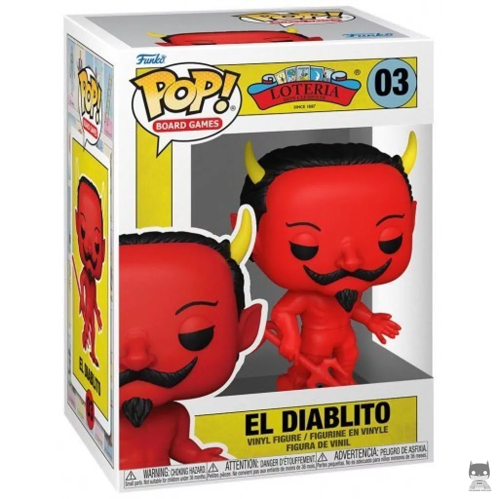 Figura Funko Pop! El Diablito en su caja