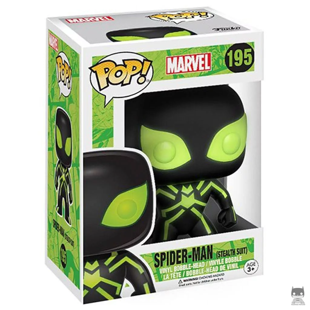 Figura Funko Pop! Spider-Man en su caja