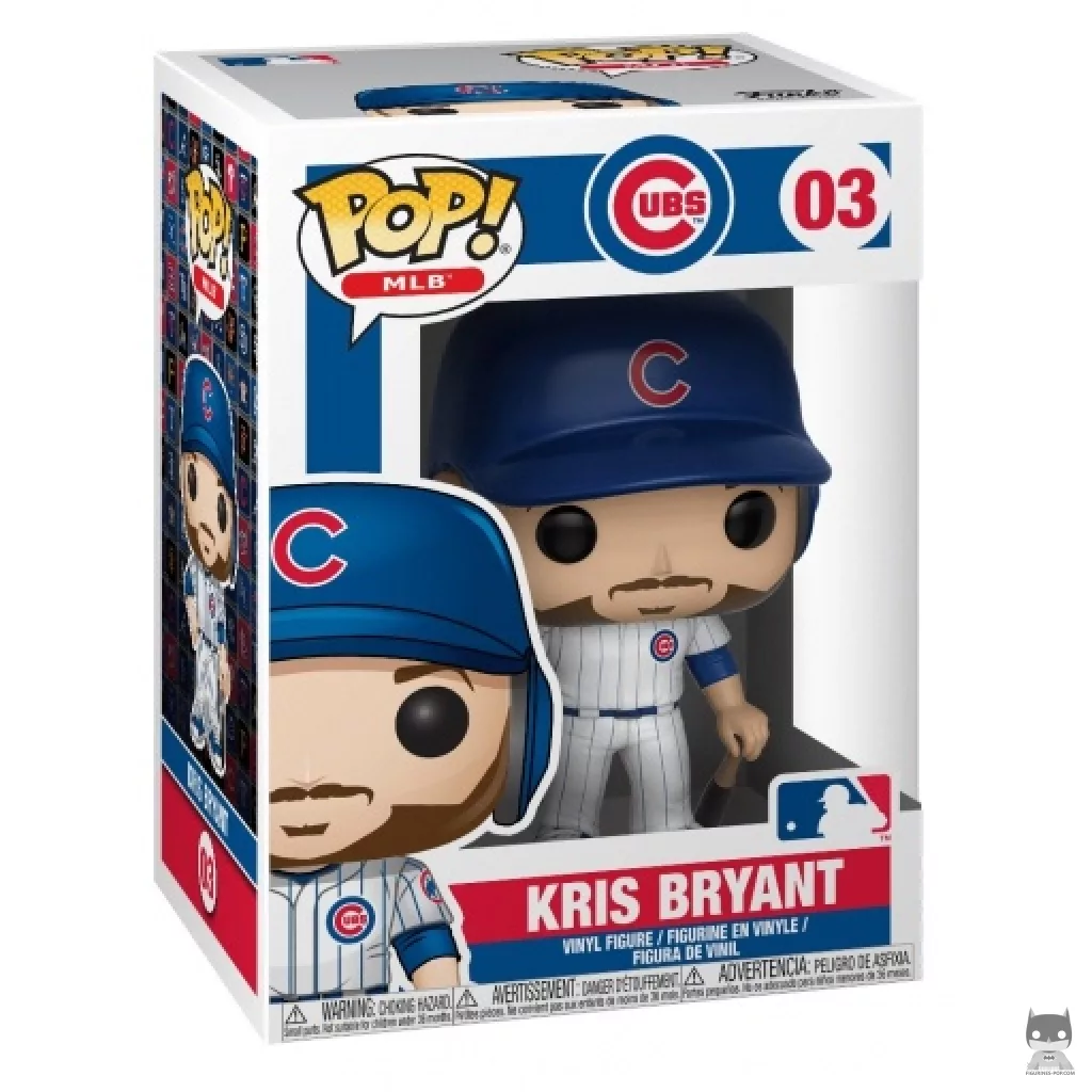 Figura Funko Pop! Kris Bryant en su caja