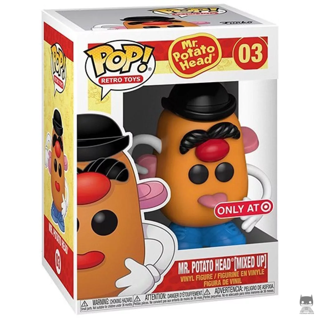 Figura Funko Pop! Mr. Potato (Cara mezclada) en su caja