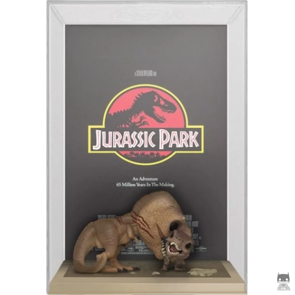 Figura Funko Pop! Tiranosaurio rex & velociraptor (Parque Jurásico)