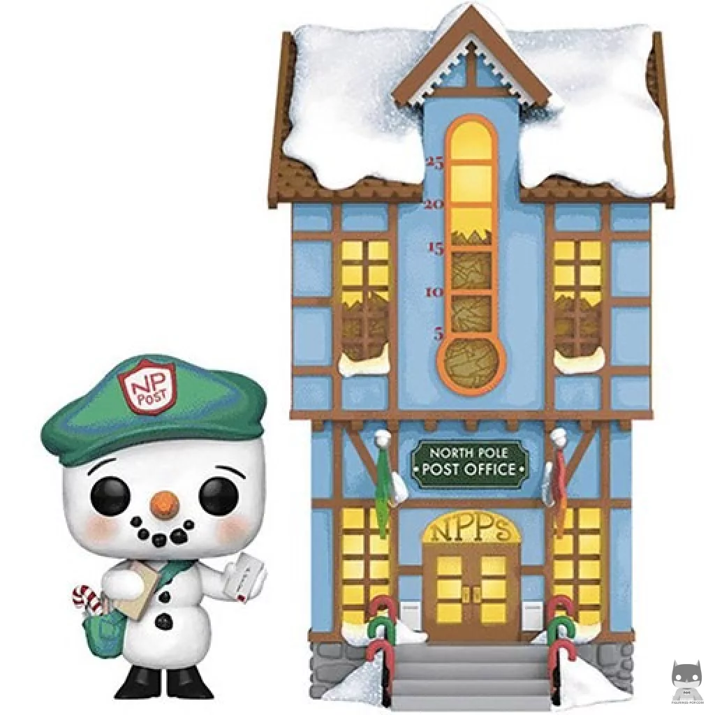 Figura Funko Pop! Frosty Franklin & Oficina de correos (Peppermint Lane)