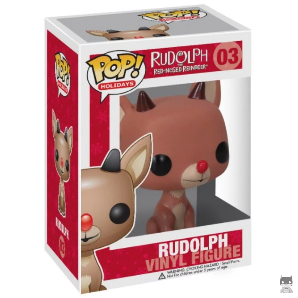Figura Funko Pop! Rudolph en su caja