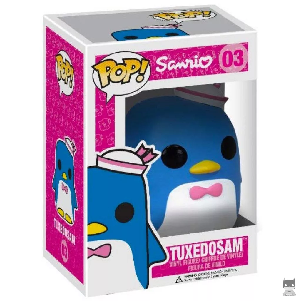 Figura Funko Pop! Tuxedo Sam en su caja