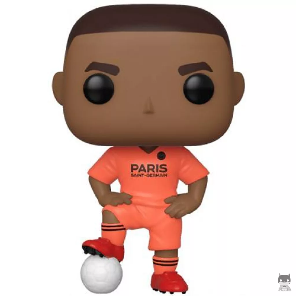 Figura Funko Pop! Kylian Mbappé (Paris Saint-Germain) (Naranja) (Ligue 1 (liga francesa de fútbol))
