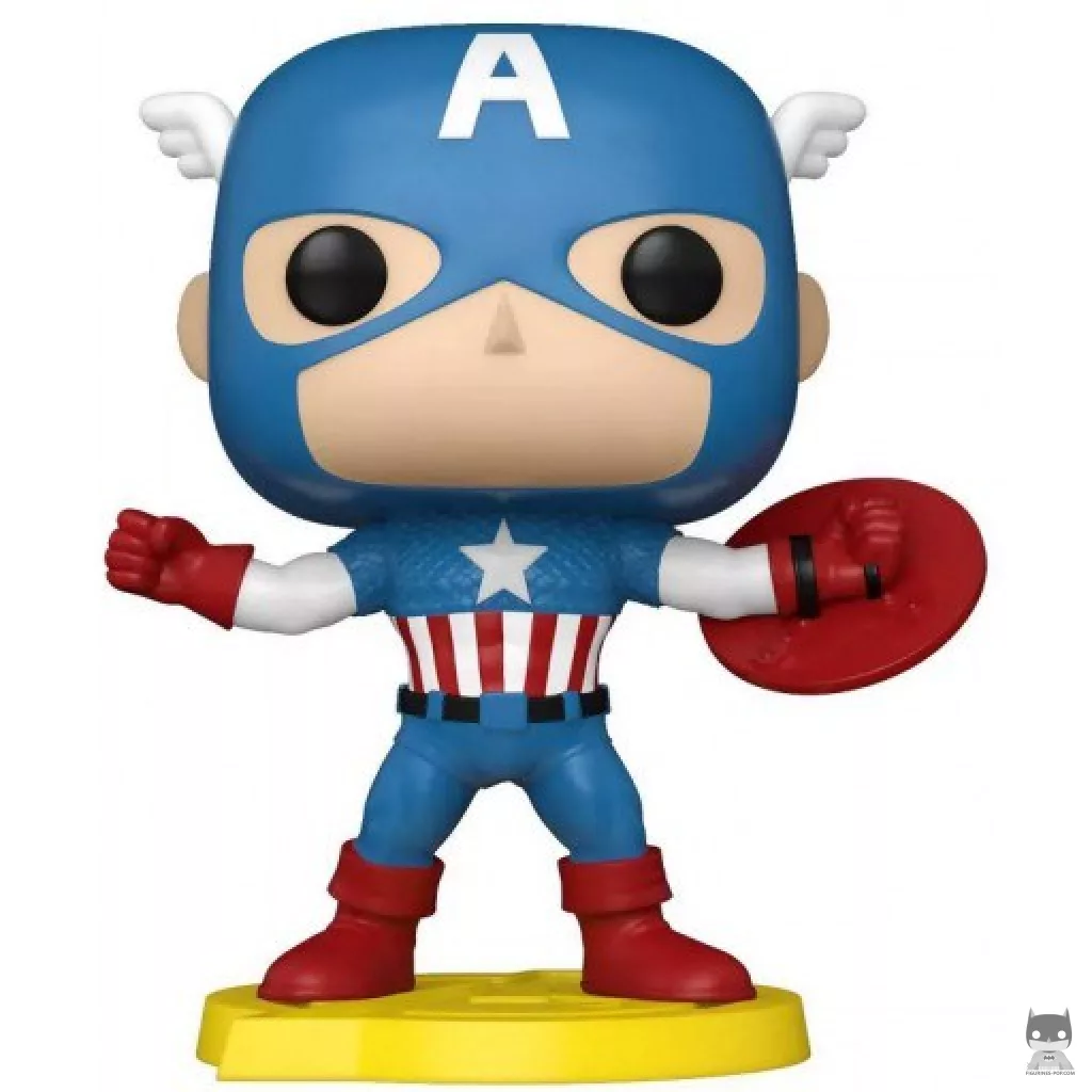 Figura Funko Pop! Capitán América (Marvel Comics)