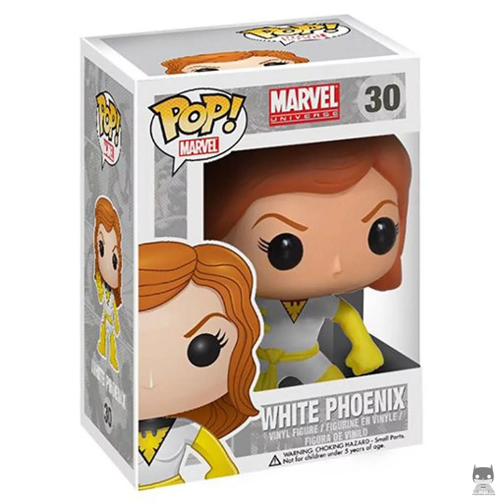 Figura Funko Pop! Fénix (Blanco) en su caja