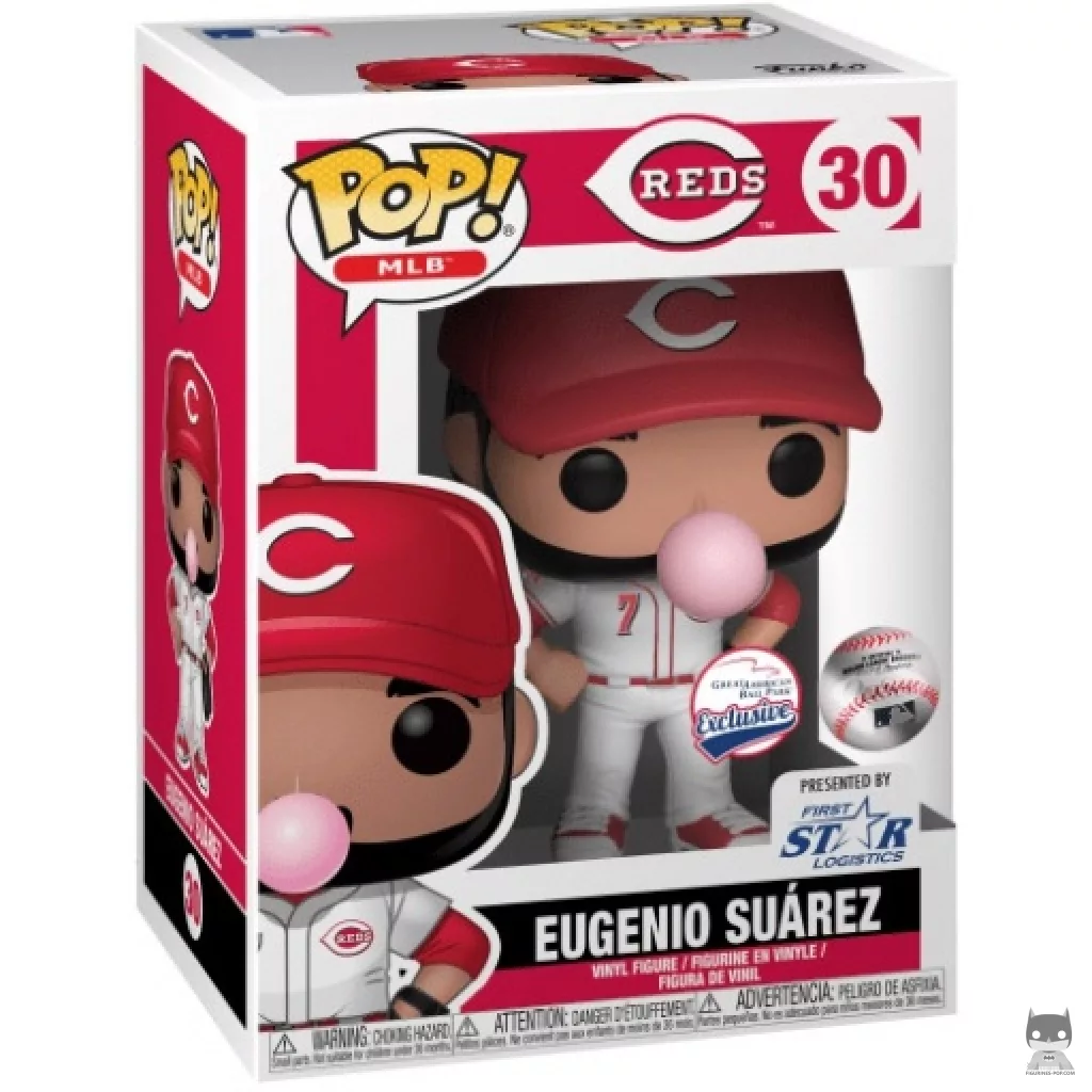 Figura Funko Pop! Eugenio Suarez en su caja