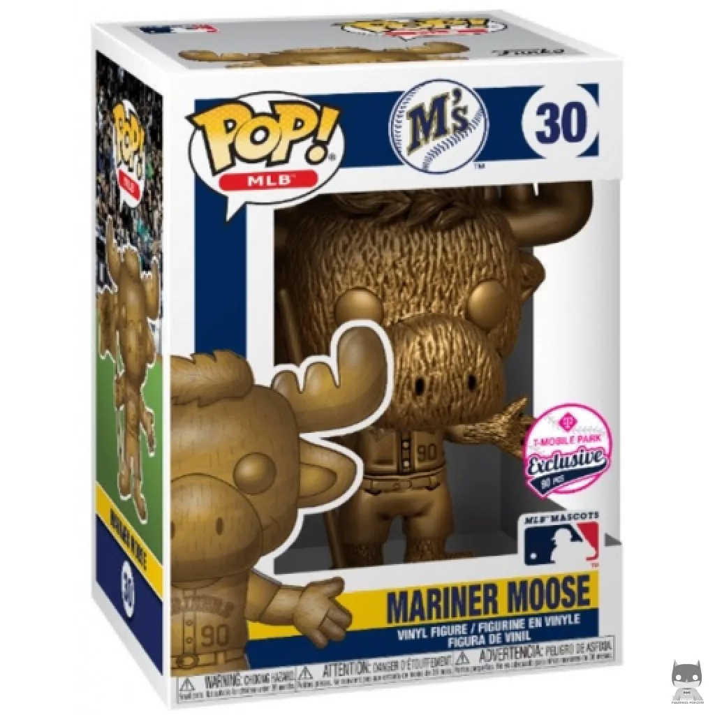 Figura Funko Pop! Mariner Moose (Bronce) en su caja