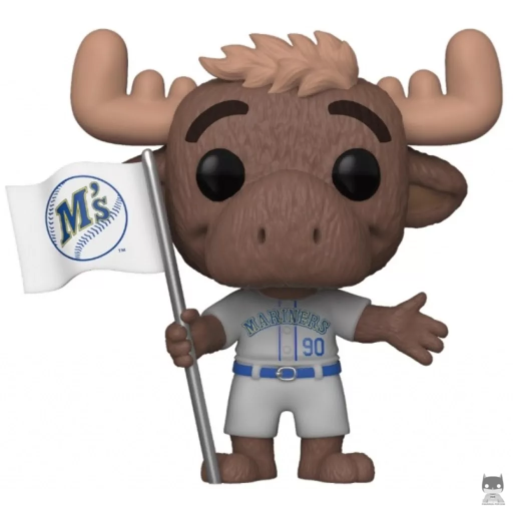 Figura Funko Pop! Mariner Moose con camiseta gris (MLB)