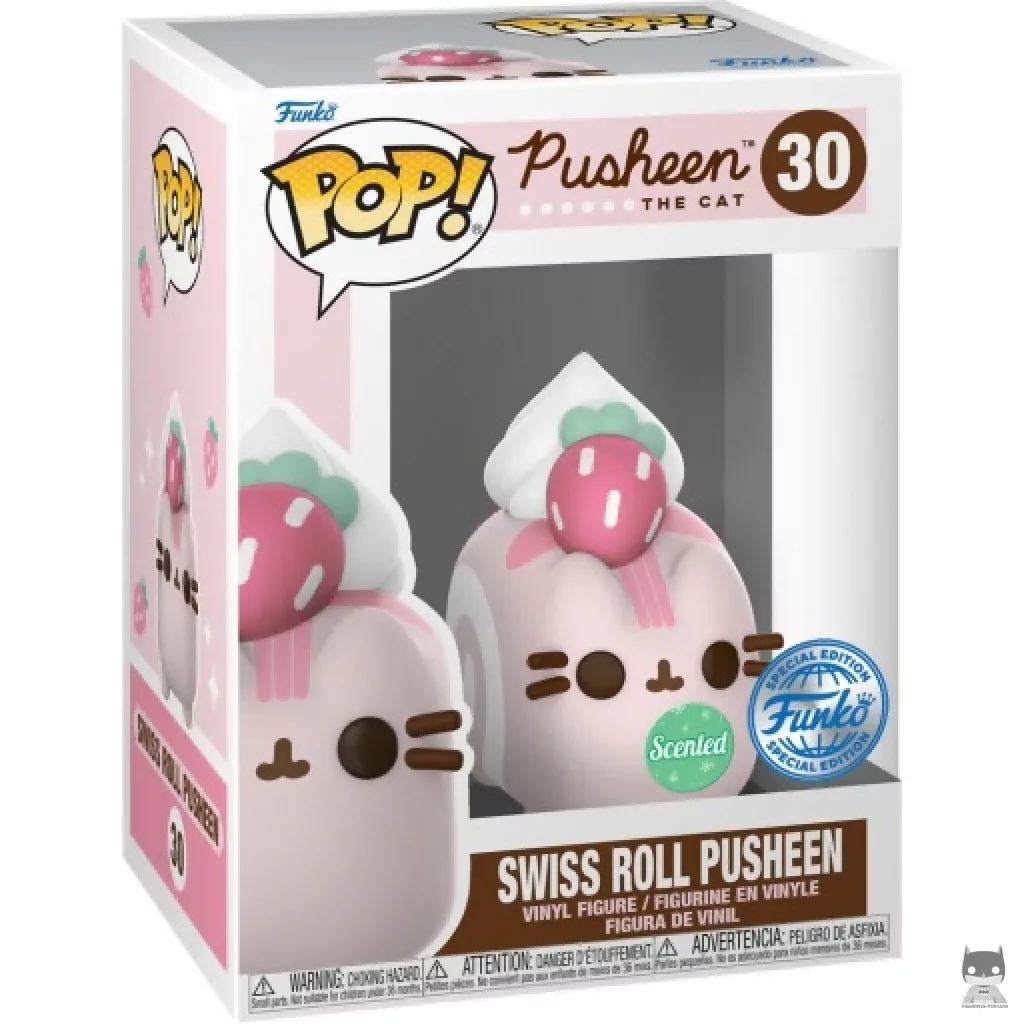 Figura Funko Pop! Pusheen brazo de gitano (Perfumado) en su caja