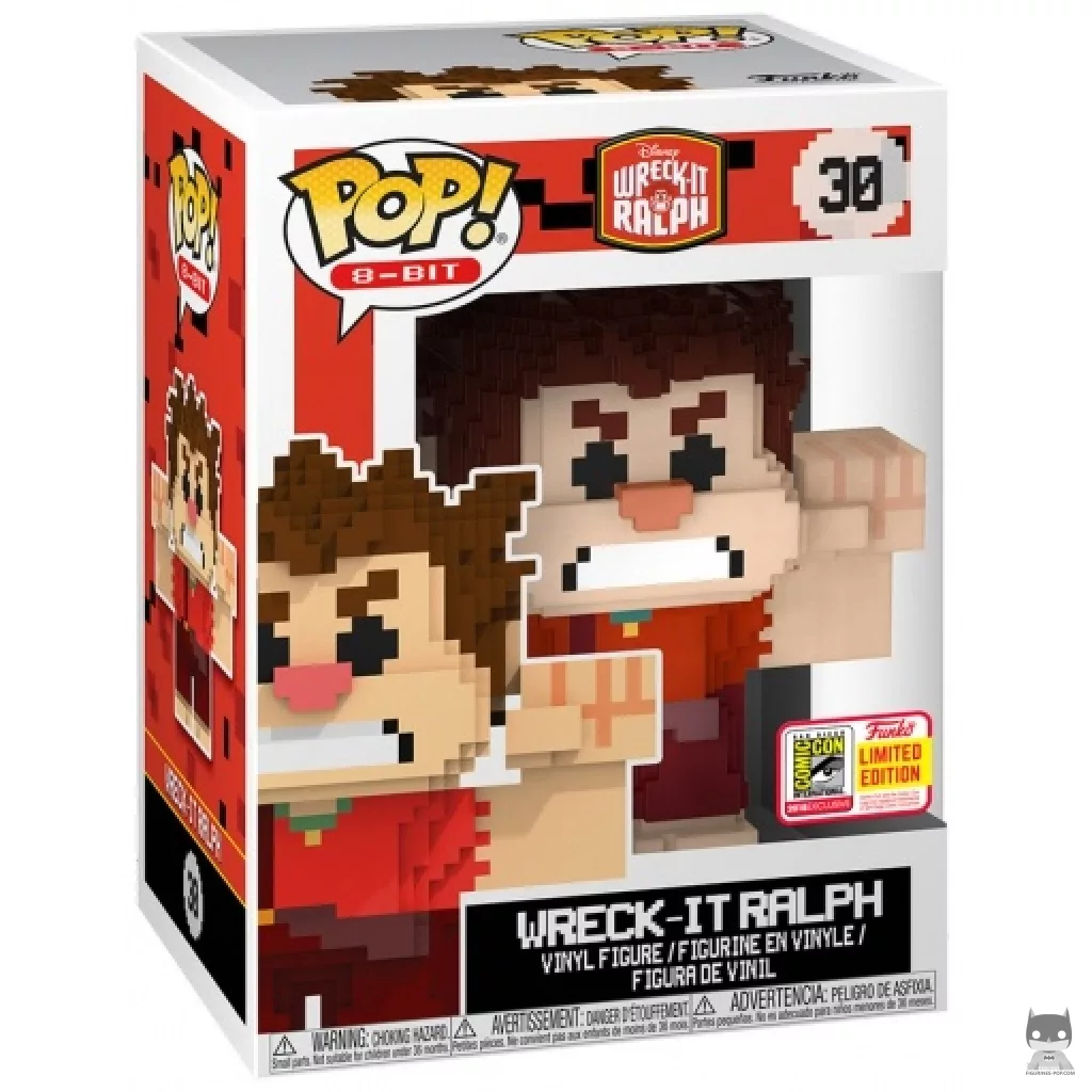 Figura Funko Pop! Ralph en su caja