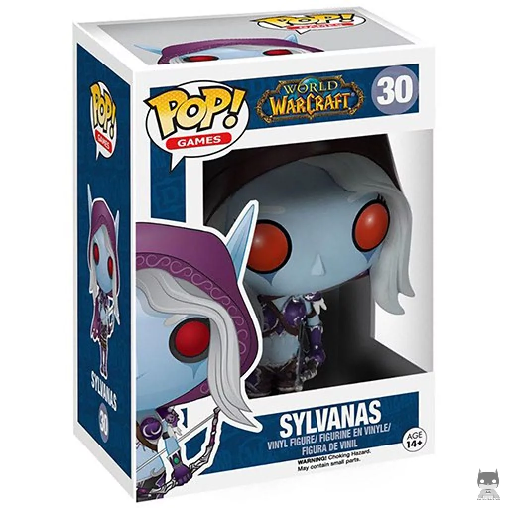 Figura Funko Pop! Lady Sylvanas en su caja