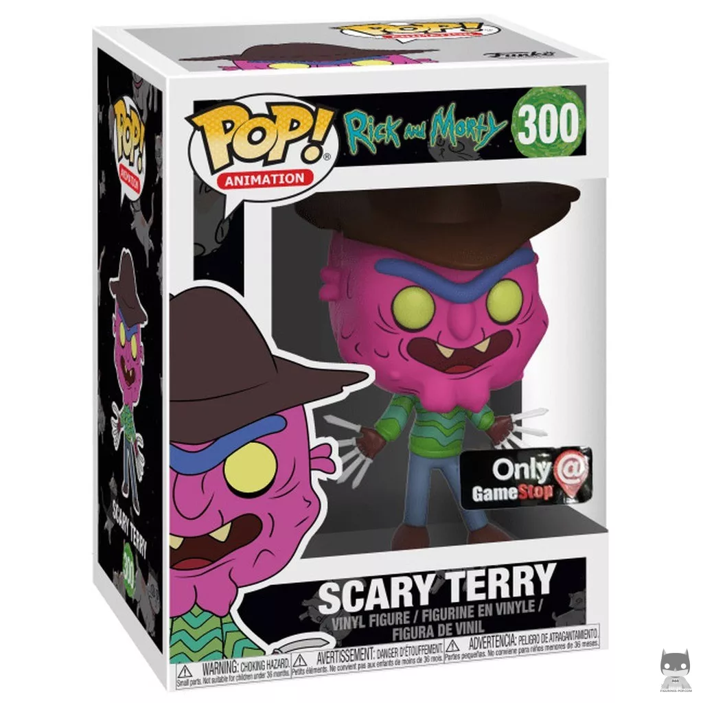 Figura Funko Pop! Scary Terry en su caja